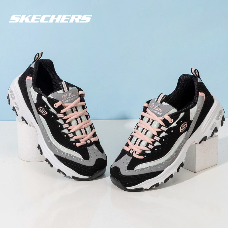 斯凯奇黑糖牛乳熊猫鞋女鞋官网旗舰秋季厚底显高老爹鞋休闲运动鞋,运动鞋new,运动休闲鞋,淘宝优惠券,粉丝福利购,淘宝优惠卷