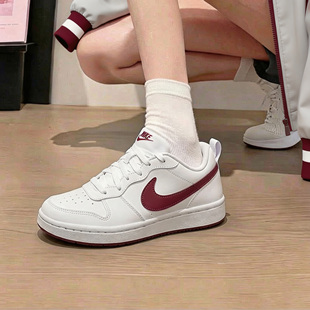 耐克NIKE女鞋大童鞋2026新款运动鞋女款小白鞋低帮板鞋潮流休闲鞋