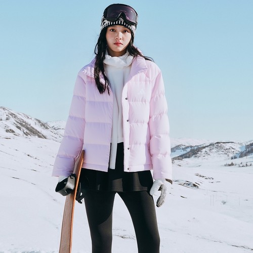 阿迪达斯羽绒服女装2025冬季新款运动休闲面包服潮流排骨服KH3976