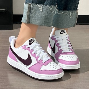 nike耐克官方正品女鞋2026春季新款大童鞋运动鞋休闲鞋新年粉板鞋