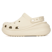 卡骆驰官方女鞋夏季款泡芙增高鞋crocs洞洞鞋包头凉鞋户外沙滩鞋