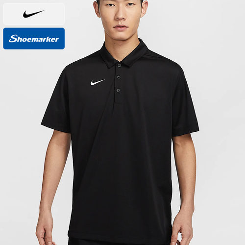 Nike耐克男子翻领短袖POLO衫户外宽松透气训练健身速干运动T恤男