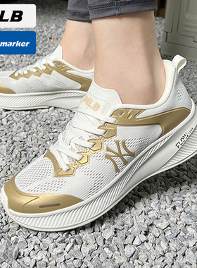 MLB官方旗舰男鞋女鞋冬季新款运动鞋网面鞋子NY休闲鞋3ASHATF3N