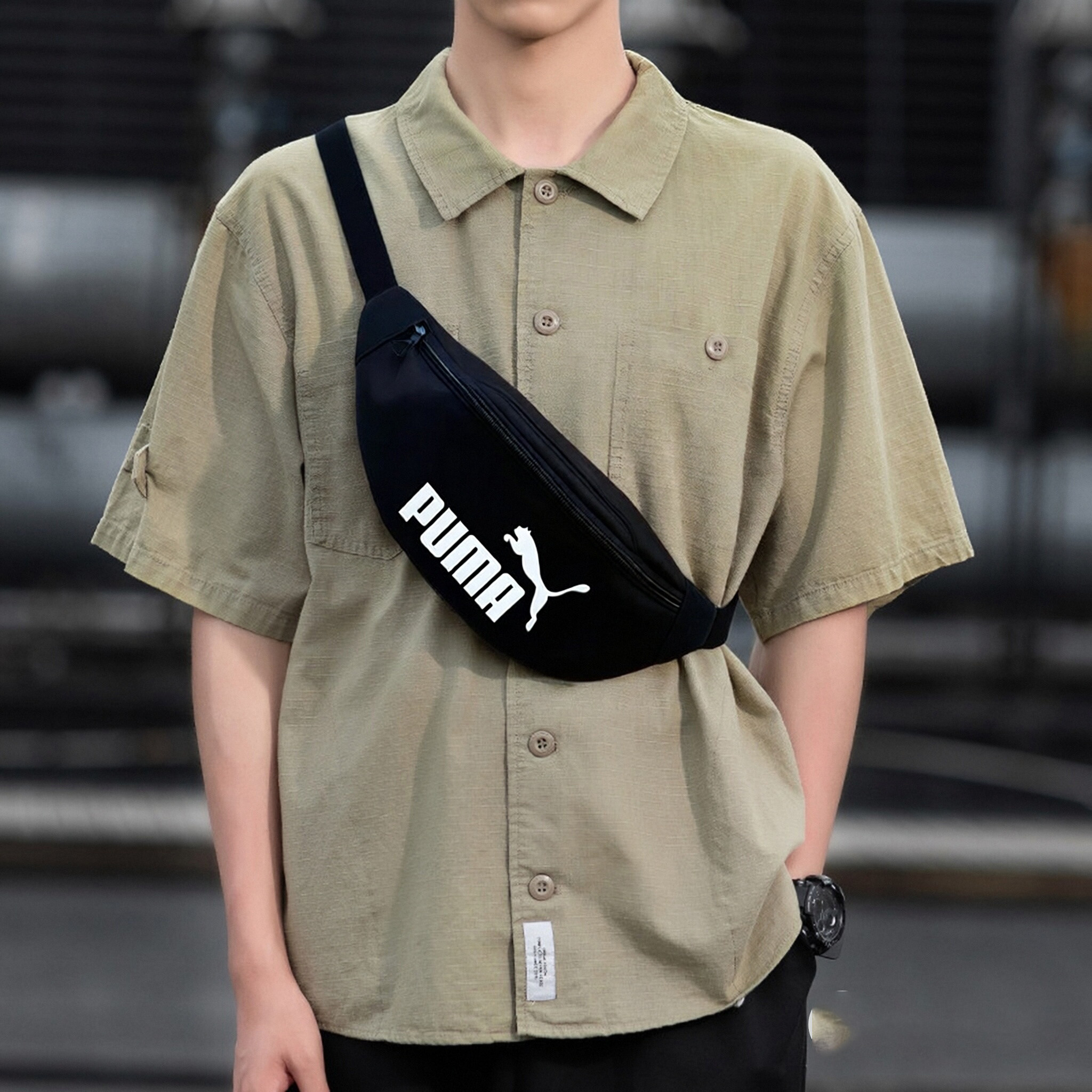 PUMA彪马斜挎包男随身便携腰包2026新款男士出门小挎包女款0