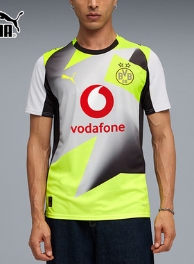 PUMA彪马官方男士足球T恤2026春季新款运动服透气短袖球衣780104