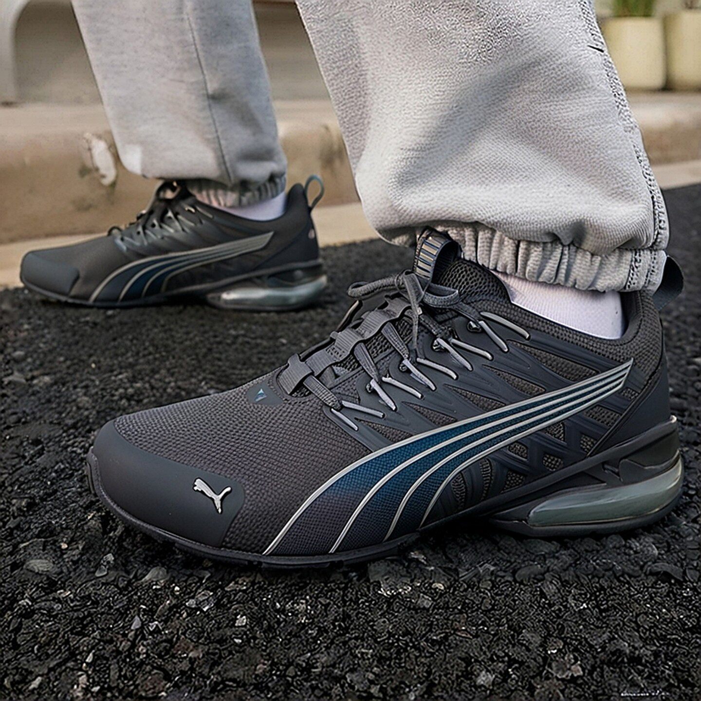 PUMA彪马男鞋官方正品2026春季新款网面透气运动鞋缓震跑步鞋男
