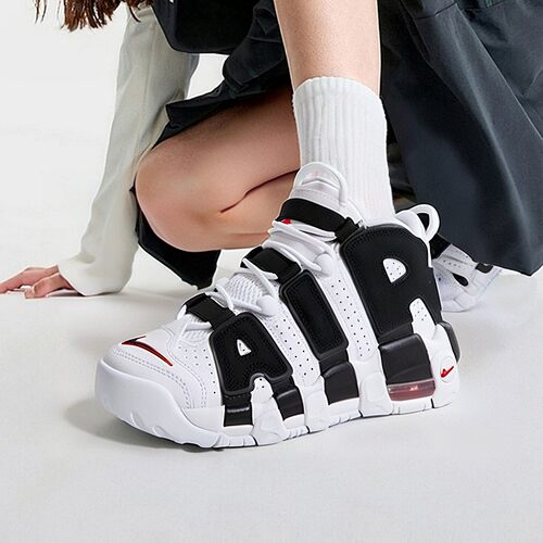 耐克女鞋大童鞋夏季新款青少年运动鞋AIR MORE UPTEMPO缓震休闲鞋