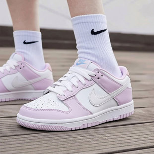 Nike耐克板鞋女款2026新款DUNK低帮运动鞋鞋大童款轻便舒适休闲鞋