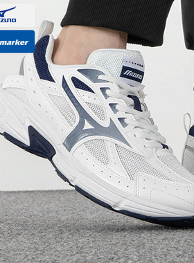 美津浓官网小白鞋男女鞋2025夏新款运动鞋SPEED复古透气跑步鞋