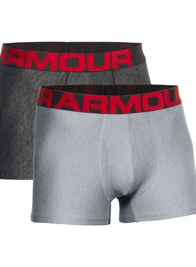 安德玛2025春季新款UA Tech男士干爽舒适运动健身内裤2条1363618