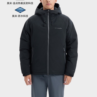 哥伦比亚羽绒服男装2025新款户外金点热能700蓬鸭绒运动服XE5842
