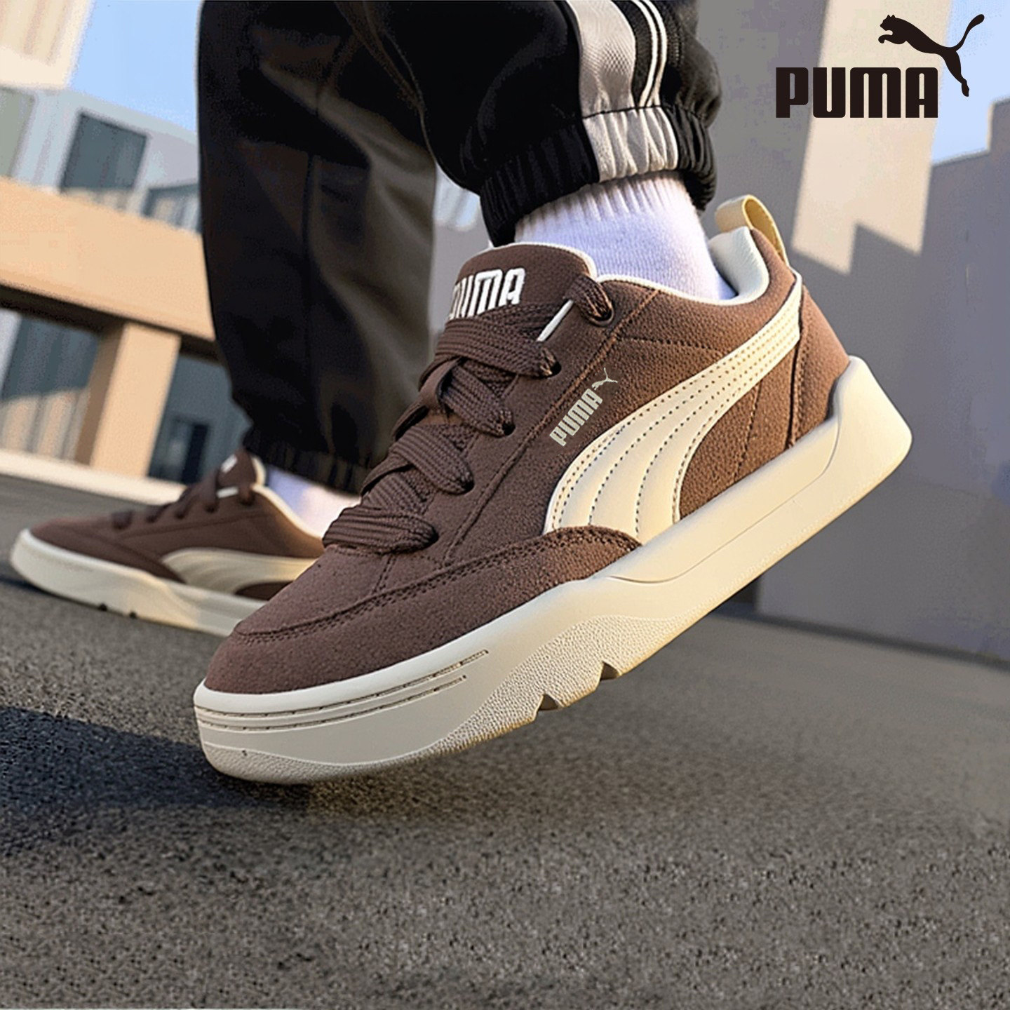 PUMA彪马板鞋男鞋女鞋2026春季新款厚底面包鞋运动鞋休闲鞋情侣鞋,运动鞋new,运动休闲鞋,淘宝优惠券,粉丝福利购,淘宝优惠卷