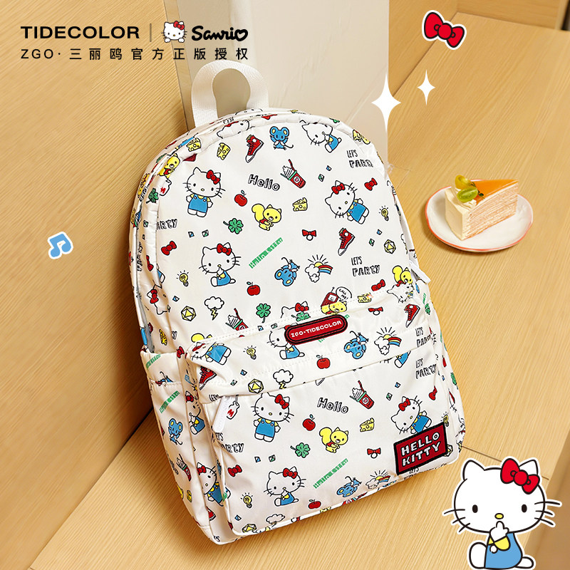 hellokitty双肩背包女款旅游户外