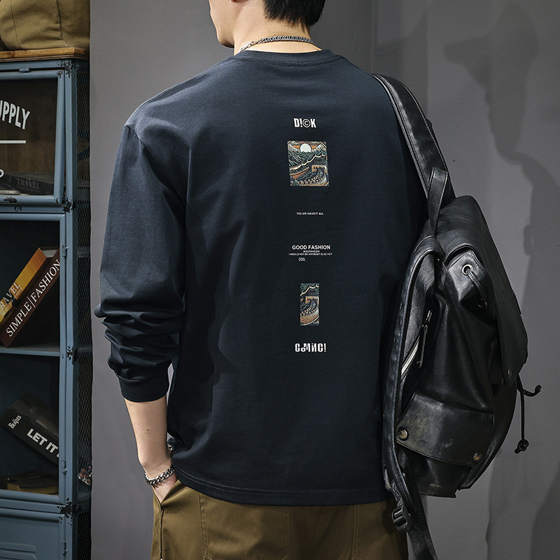 重磅305g潮牌男长袖卫衣