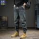 2025潮流新款 小脚休闲束脚长裤 哈伦牛仔裤 春秋男士 男宽松大码 春季