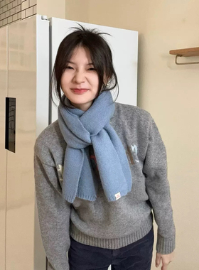 冬季韩国女暖糯加厚围巾