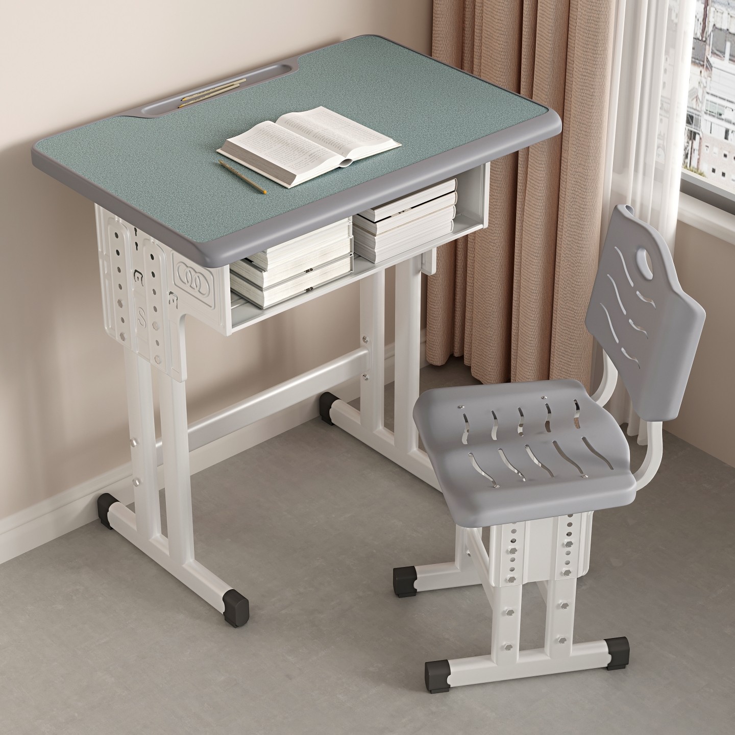 学生课桌椅中小学校教室书桌培训辅导班写字桌家用升降儿童学习桌,商业/办公家具,课桌椅/学生桌椅,淘宝优惠券,粉丝福利购,淘宝优惠卷