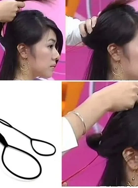 扎穿发针女童拉发针辫子编发神器万能盘发儿童掏发器发扎工具懒人