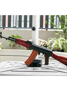 AK74n模型BK玩具枪摆件不可发射软弹模型男孩女孩礼物