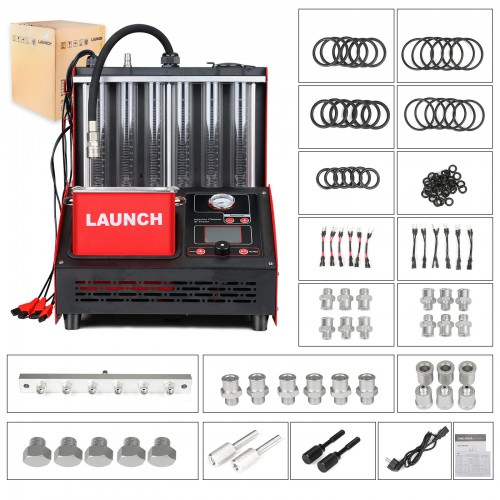 元征LAUNCH CNC603A超声波喷油嘴喷油器清洗机4/6缸喷油器测试仪-封面