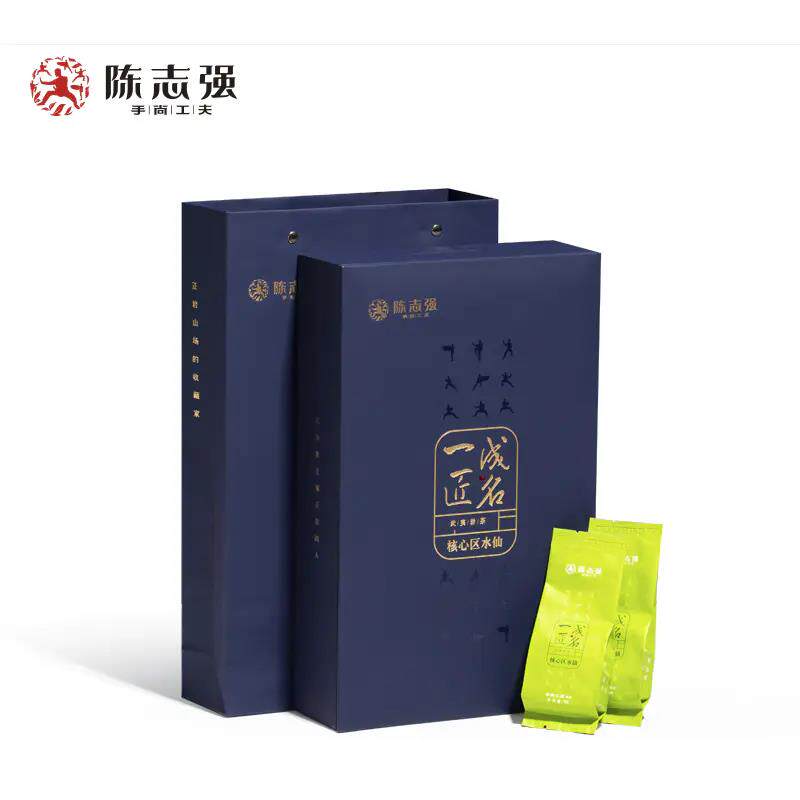 陈志强手尚工夫茶叶一匠成名核心区水仙武夷岩茶乌龙茶144g礼盒装