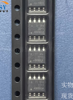 OPA2211AIDDAR 精密运算放大器双路通道低功耗噪声SOIC-8封装芯片