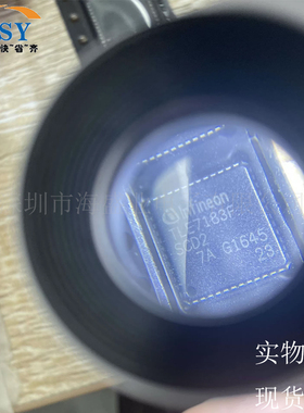 TLE7183F 栅极驱动器SCD2汽车X5/X6/N55发动机报电子气门故障芯片