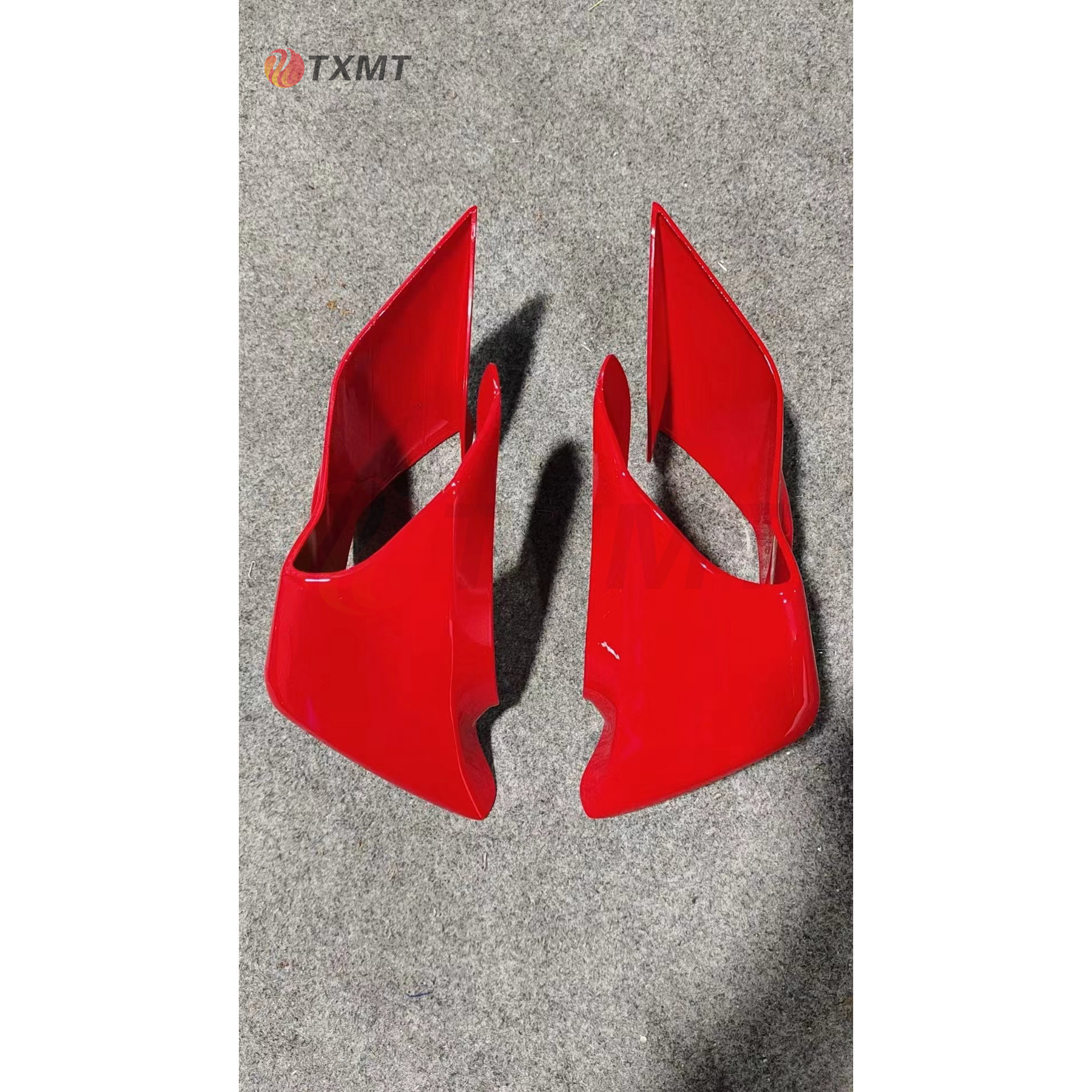 适用雅马哈YZF-R1 21-23年 R1M 改装定风翼鲨鱼翼侧风刀风翼外壳