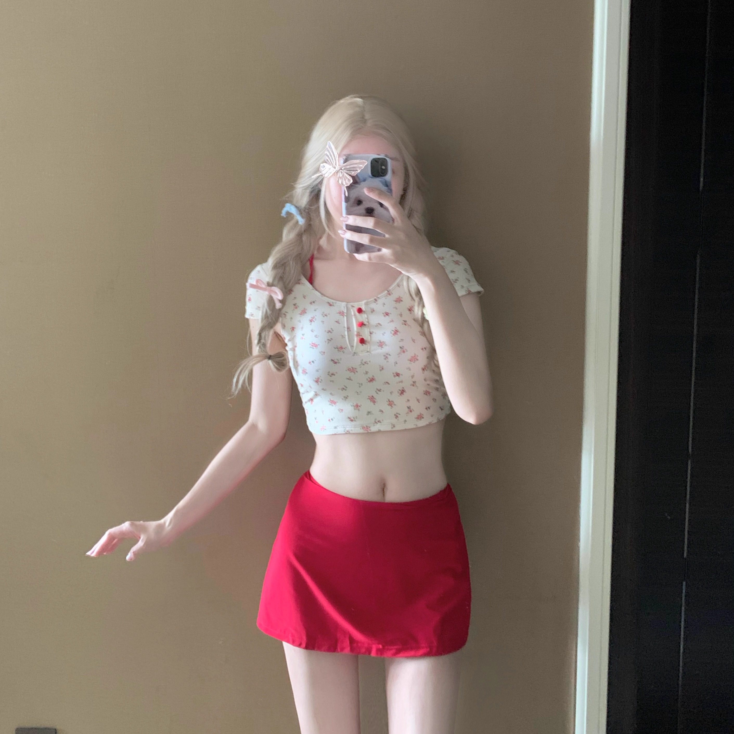 AYSTUDIO泳衣女纯欲风甜美碎花分体三件套保守显瘦遮肉度假泡温泉,运动/瑜伽/健身/球迷用品,分体泳衣,淘宝优惠券,粉丝福利购,淘宝优惠卷