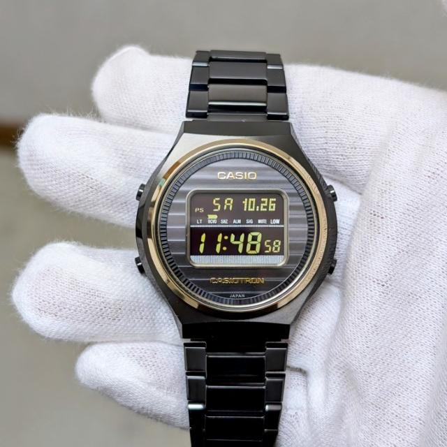 卡西欧50周年限量CASIOTRON纪念款复古蓝牙手表男TRN-50ZE-1A