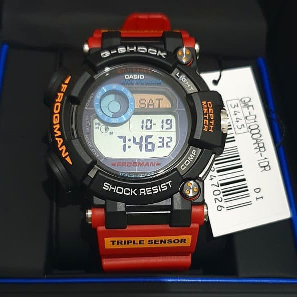 卡西欧G-SHOCK FROGMAN海洋之心限量潜水南极蛙人GWF-D1000ARR-1 手表 日韩腕表 原图主图