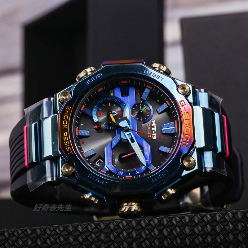 卡西欧g Shock不死鸟蓝凤凰限量版蓝牙电波手表男mtg B00ph 2a 好奇表先生 淘优券 卡西欧g Shock不死鸟蓝凤凰限量版蓝牙电波手表男mtg B00ph 2a 好奇表先生 淘优券