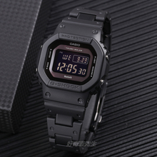 卡西欧G-SHOCK蓝牙电波光能方块手表男GW-B5600BC-1B HR BL-1 CT