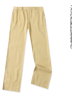 阔腿裤 春秋新款外贸女装简约减龄高腰拉链搭扣显瘦开叉长裤30603