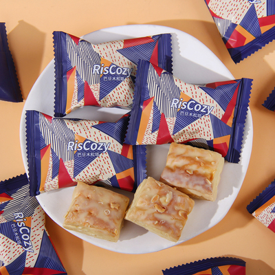 英国RisCozy瑞可滋巴旦木松塔巧克力千层酥结婚喜糖休闲零食饼干