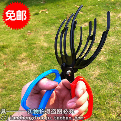 包邮大抓鱼手控鱼钳抓鱼夹抓鱼器捉鱼手夹鱼钳控鱼器夹鱼夹子