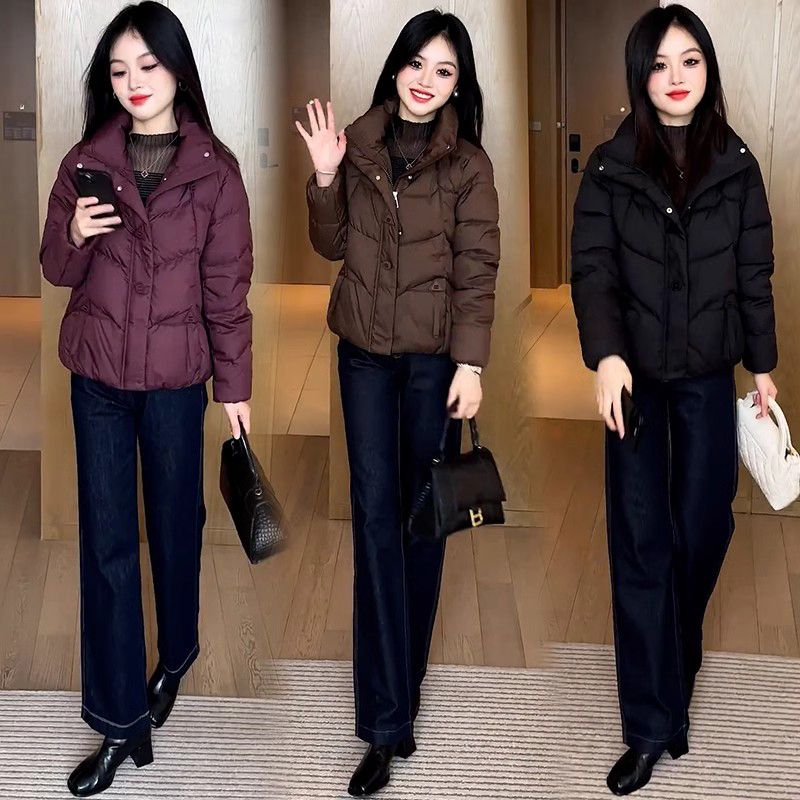 羽绒棉服女小个子冬装
