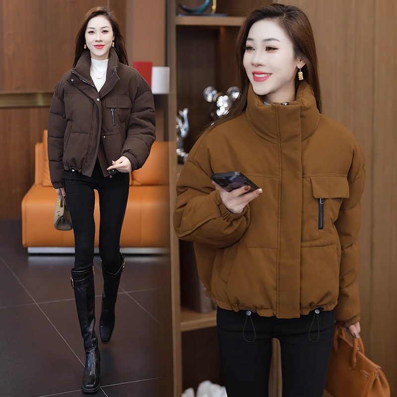 小个子羽绒棉服女士冬天