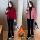 外套女加绒加厚2025秋冬季 新款 小个子时尚 短款 洋气休闲夹克衫 上衣
