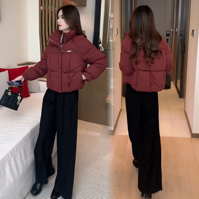 冬季短款棉衣棉服女款