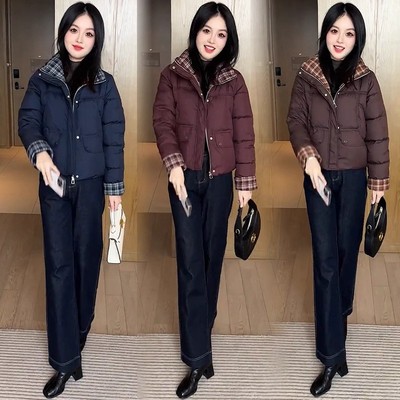 小个子棉服女冬季加厚保暖