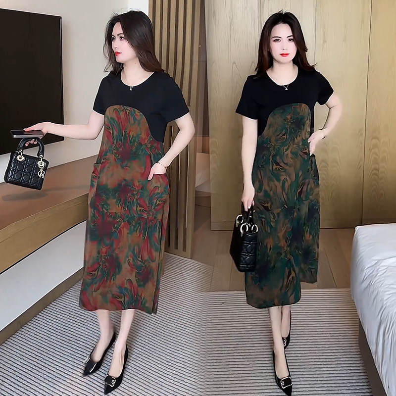 夏季假两件连衣裙女装