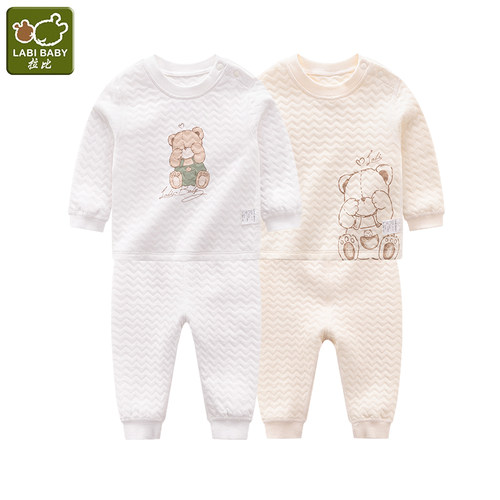 内衣套装拉比纯棉打底睡衣