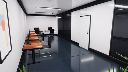Unity 办公室套件办公室环境房屋建模场景模型资源u3d