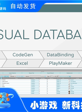 Unity BG Database Data editor with Sheets and Excel 1.9.4