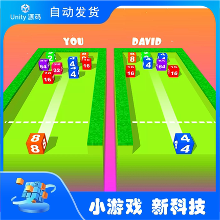 Unity Merge Cube - Complete Mobile Game Template 2025.1.0