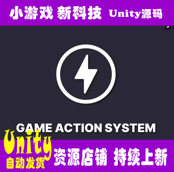 Unity Game Action System Gameplay Interaction Framework 1.0