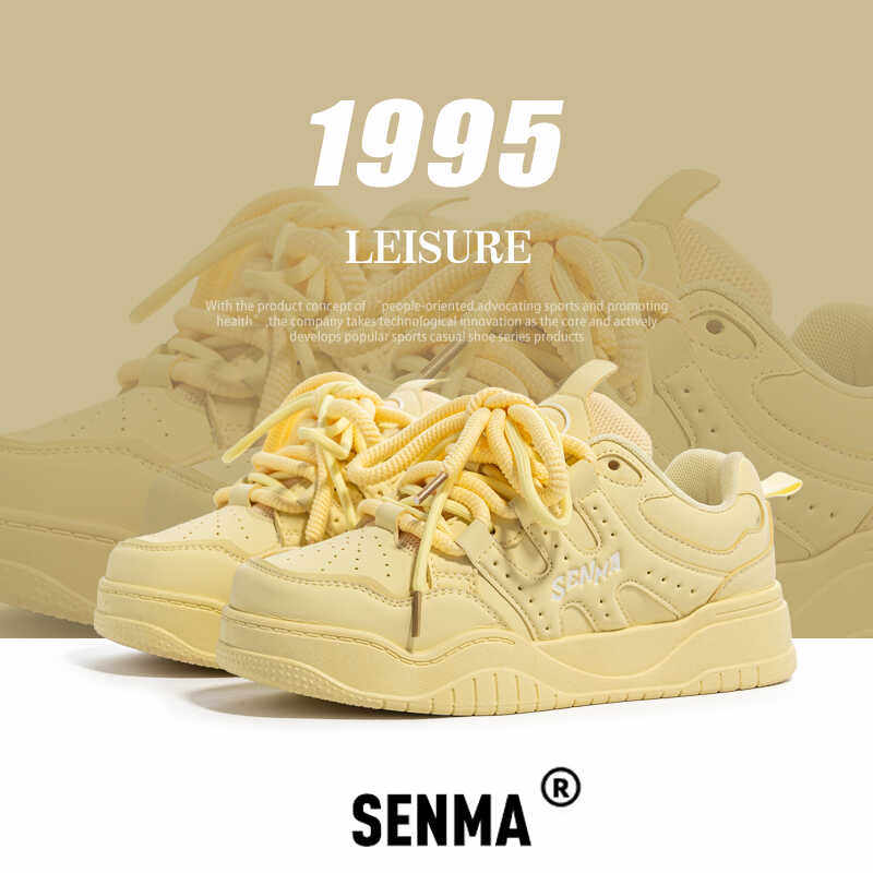 森马女鞋新款春秋情侣鞋运动厚底面包鞋学生百搭板鞋圆头休闲鞋子