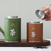 食品级避光茶叶密封罐马口铁咖啡豆保存罐防潮干货药材储物罐铁罐