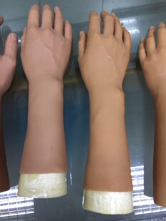 假肢美容手指手仿真硅胶手皮手套手皮肌电皮手套机械手皮量身定做